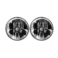 KC HiLiTES 07-18 Jeep JK (Not for Rubicon/Sahara) 7in. Gravity LED DOT Headlight (Pair Pack System) - Lights