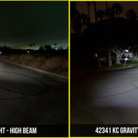 KC HiLiTES 07-18 Jeep JK (Not for Rubicon/Sahara) 7in. Gravity LED Pro DOT Headlight (Pair Pack Sys) - Lights