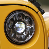 KC HiLiTES 07-18 Jeep JK (Not for Rubicon/Sahara) 7in. Gravity LED Pro DOT Headlight (Pair Pack Sys) - Lights