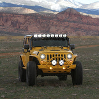 KC HiLiTES 07-18 Jeep JK (Not for Rubicon/Sahara) 7in. Gravity LED Pro DOT Headlight (Pair Pack Sys) - Lights