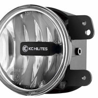 KC HiLiTES 10-18 Jeep JK 4in. Gravity G4 LED Light 10w SAE/ECE Clear Fog Beam (Single) - Lights