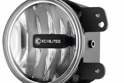 KC HiLiTES 10-18 Jeep JK 4in. Gravity G4 LED Light 10w SAE/ECE Clear Fog Beam (Single) - Lights