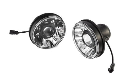 KC HiLiTES 18-20 Jeep JL/JT 7in. Gravity LED Pro DOT Approved Replac. Headlight (Pair Pack Sys) - Lights