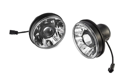 KC HiLiTES 18-20 Jeep JL/JT 7in. Gravity LED Pro DOT Approved Replac. Headlight (Pair Pack Sys) - Lights