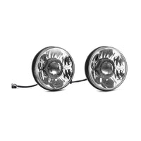 KC HiLiTES 18-20 Jeep JL/JT 7in. Gravity LED Pro DOT Approved Replac. Headlight (Pair Pack Sys) - Lights