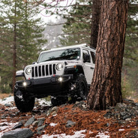 KC HiLiTES 18-23 Jeep JL/JT 4in. Gravity G4 LED Light 10w SAE/ECE Clear Fog Beam (Pair Pack System) - Lights