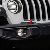 KC HiLiTES 18-23 Jeep JL/JT 4in. Gravity G4 LED Light 10w SAE/ECE Clear Fog Beam (Pair Pack System) - Lights