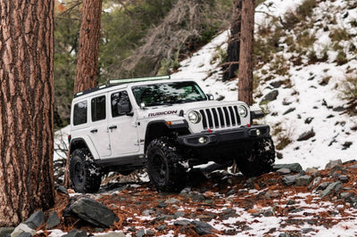 KC HiLiTES 18-23 Jeep JL/JT 4in. Gravity G4 LED Light 10w SAE/ECE Clear Fog Beam (Pair Pack System) - Lights