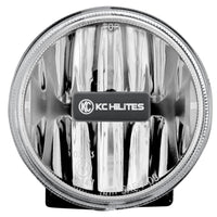 KC HiLiTES 4in. Gravity G4 LED Light 10w SAE/ECE Clear Fog Beam (Pair Pack System) - Lights