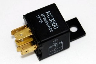 KC HiLiTES 5-Pole 12V Relay/40 Amp (Single) - Lights