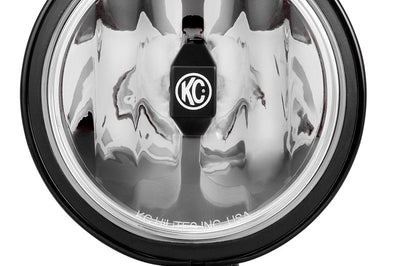 KC HiLiTES 6in. Daylighter Gravity G6 LED Light 20w SAE/ECE Driving Beam (Single) - Black SS - Lights