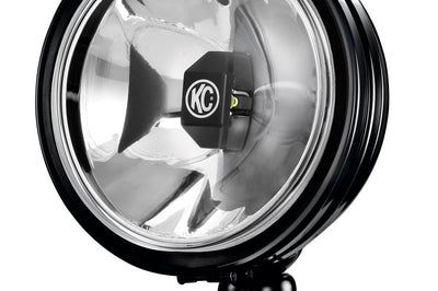 KC HiLiTES 6in. Daylighter Gravity G6 LED Light 20w SAE/ECE Driving Beam (Single) - Black SS - Lights
