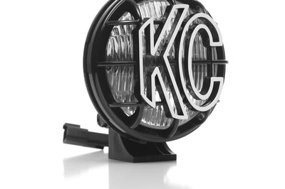 KC HiLiTES Apollo Pro 5in. Halogen Light 55w Fog Beam (Pair Pack System) - Black - Lights