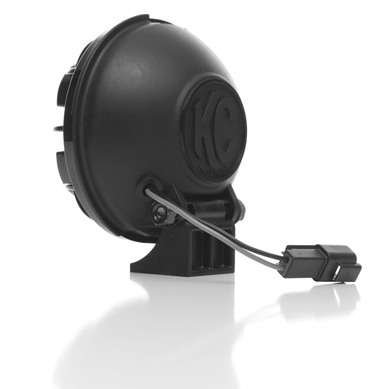 KC HiLiTES Apollo Pro 5in. Halogen Light 55w Spot Beam (Pair Pack System) - Black - Lights