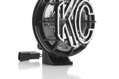 KC HiLiTES Apollo Pro 5in. Halogen Light 55w Spread Beam (Pair Pack System) - Black - Lights