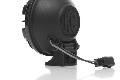 KC HiLiTES Apollo Pro 5in. Halogen Light 55w Spread Beam (Single) - Black - Lights