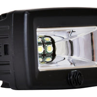 KC HiLiTES C-Series 2in. C2 LED Light 20w Area Flood Beam (Pair Pack System) - Black - Lights