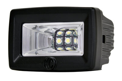 KC HiLiTES C-Series 2in. C2 LED Light 20w Area Flood Beam (Single) - Black - Lights