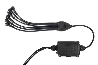 KC HiLiTES C-Series RGB LED Rock Light Kit (Incl. Wiring) - Set of 6 - Lights