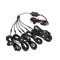 KC HiLiTES C-Series RGB LED Rock Light Kit (Incl. Wiring) - Set of 6 - Lights