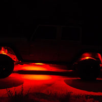 KC HiLiTES C-Series RGB LED Rock Light Kit (Incl. Wiring) - Set of 6 - Lights