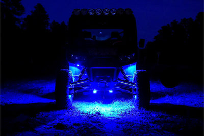 KC HiLiTES Cyclone V2 LED - Replacement Lens - Blue - 6-PK - Lights