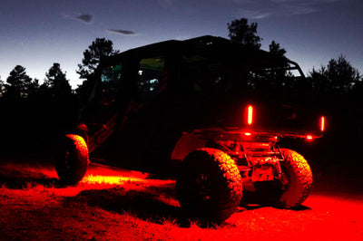 KC HiLiTES Cyclone V2 LED - Replacement Lens - Red - Single - Lights