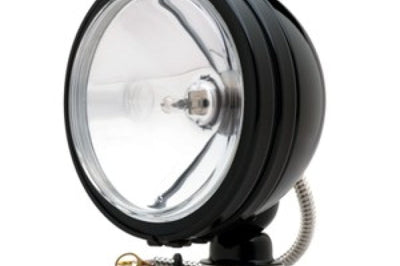 KC HiLiTES Daylighter 6in. Halogen Light 100w Spot Beam (Pair Pack System) - Black SS - Lights