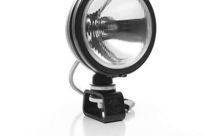 KC HiLiTES Daylighter 6in. Halogen Light 100w Spread Beam (Pair Pack System) - Black SS - Lights