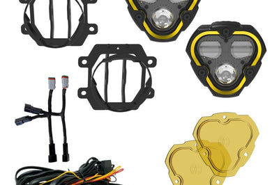 KC HiLiTES FLEX ERA 3 Dual Mode SAE Fog Lights - 2-Light Master Kit for Subaru Crosstrek/Forester