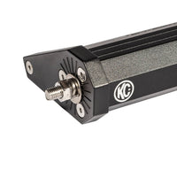 KC HiLiTES Jeep JK 50in. Overhead Xross Bar Light Mount (Bar Only/Req. Brackets) - Black - Lights