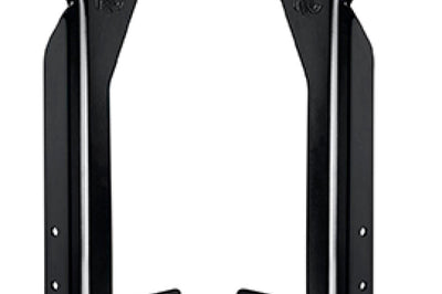 KC HiLiTES Jeep JK 50in. Overhead Xross Bar Light Mount (Bar Only/Req. Brackets) - Black - Lights