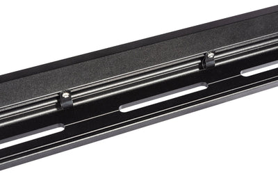 KC HiLiTES Jeep JK 50in. Overhead Xross Bar Light Mount (Bar Only/Req. Brackets) - Black - Lights