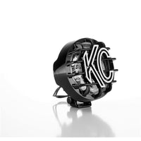 KC HiLiTES Rally 400 4in. Round Halogen Light 55w Spread Beam (Single) - Black - Lights