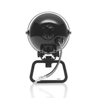 KC HiLiTES Rally 400 4in. Round Halogen Light 55w Spread Beam (Pair Pack System) - Black - Lights