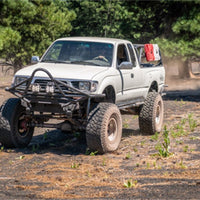 KC HiLiTES SlimLite 6in. LED Light 50w Spot Beam (Pair Pack System) - Black - Lights