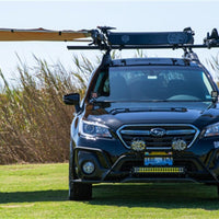 KC HiLiTES SlimLite 6in. LED Light 50w Spot Beam (Pair Pack System) - Black - Lights