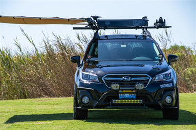 KC HiLiTES SlimLite 6in. LED Light 50w Spot Beam (Pair Pack System) - Black - Lights