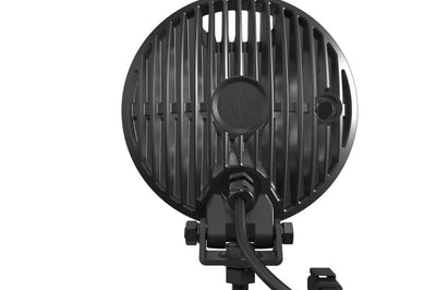 KC HiLiTES SlimLite 6in. LED Light 50w Spot Beam (Pair Pack System) - Black - Lights