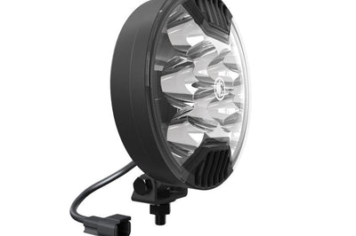 KC HiLiTES SlimLite 6in. LED Light 50w Spot Beam (Single) - Black - Lights