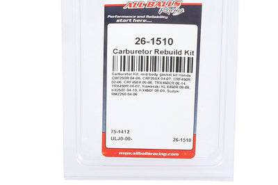 All Balls Keihin Mid Body Carb Kit - Offroad Collection