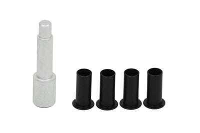 Kentrol 07 18 Jeep Wrangler JK Door Hinge Liners 2 Textured Black Exterior Styling