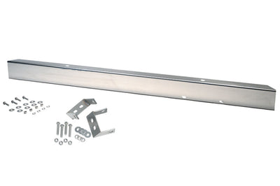 Kentrol 45-86 Jeep CJ5/CJ7 Rear Bumper - Polished Silver - Bumpers Grilles & Guards