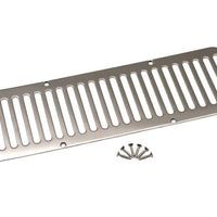 Kentrol 55 77 Jeep CJ5 Hood Vent Polished Silver Exterior Styling