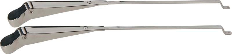 Kentrol 68 86 Jeep Windshield Wiper Arms Pair CJ Polished Silver Exterior Styling