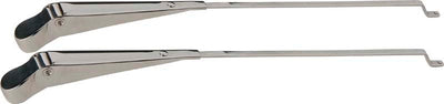Kentrol 68 86 Jeep Windshield Wiper Arms Pair CJ Polished Silver Exterior Styling