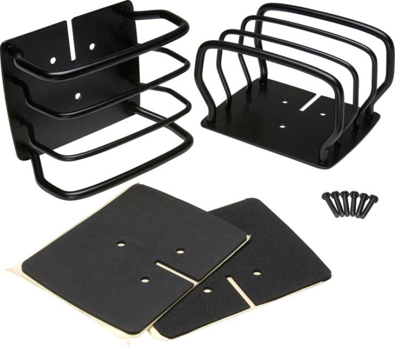 Kentrol 76 06 JEEP CJ/Wrangler YJ/TJ Taillight Guard Pair Powdercoat Black Lights