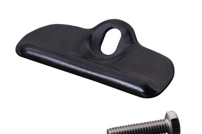 Kentrol 76 86 Jeep CJ Battery Tray Clamp Powdercoat Black Batteries Starting & Charging