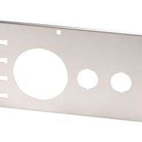 Kentrol 76 86 Jeep CJ Dash Panel Without Radio Opening Brushed Silver Interior Accessories