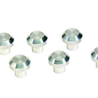 Kentrol 76 86 Jeep CJ Interior Knob Set 6 Pieces Polished Silver Accessories